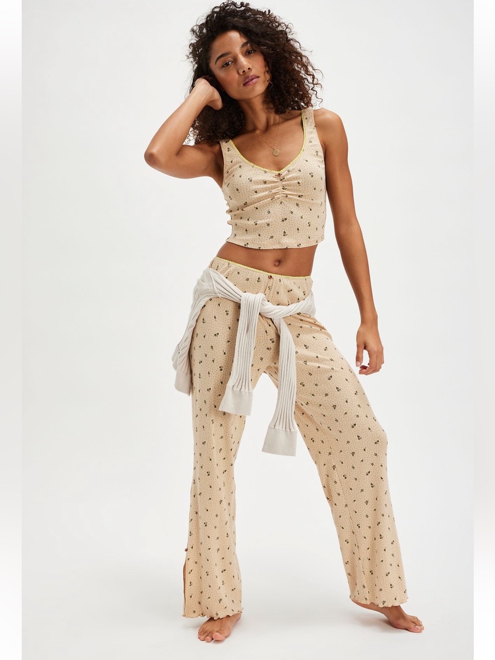 NWT Free People Fresh In Love Lounge Set